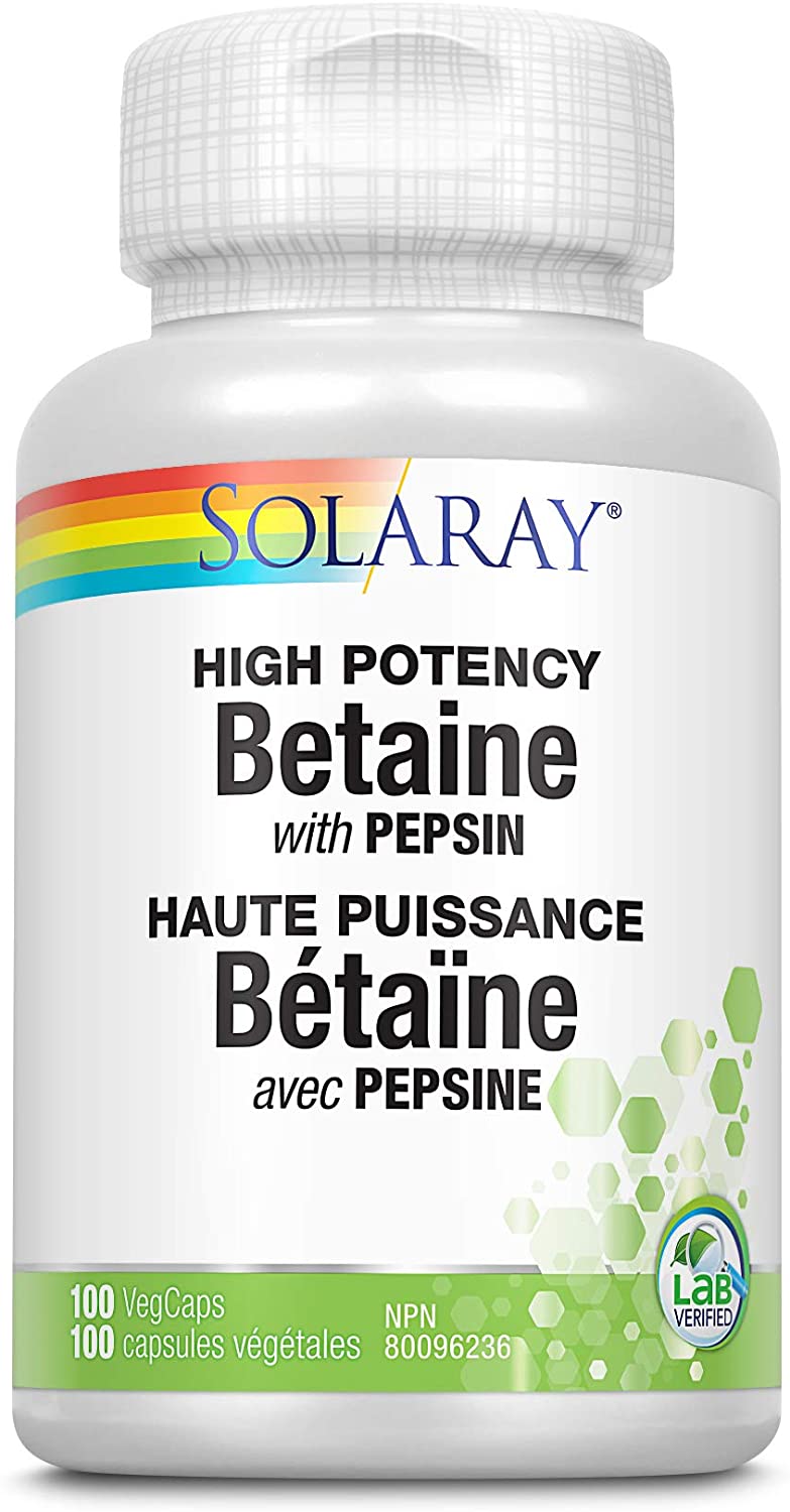 Betaine with Pepsin 650mg